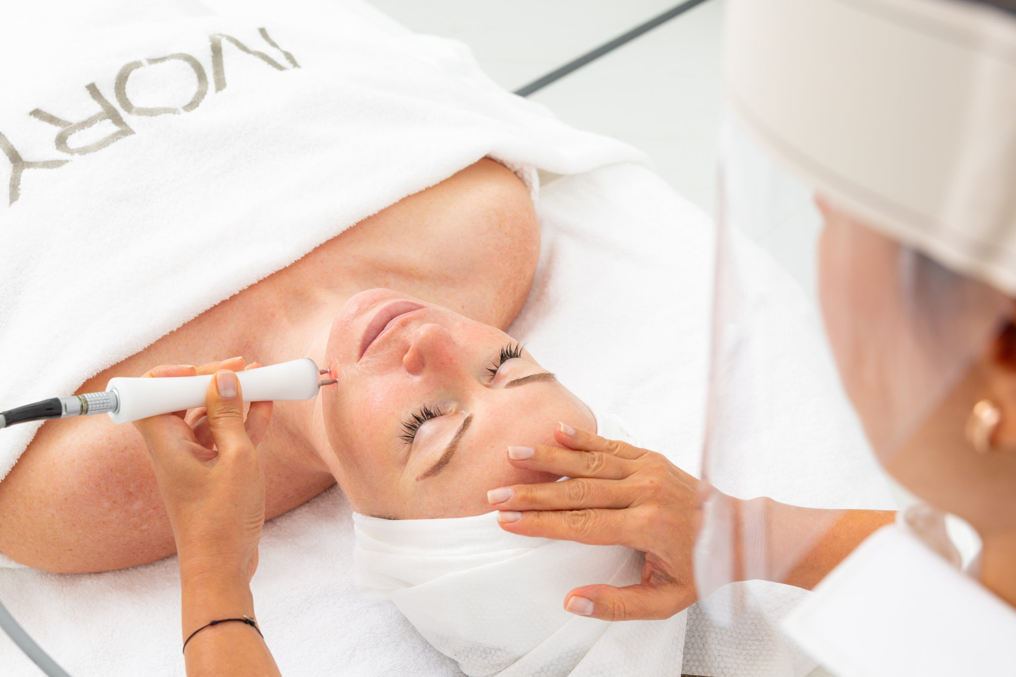Radiofrequency facial – a client favorite for skin tightening
